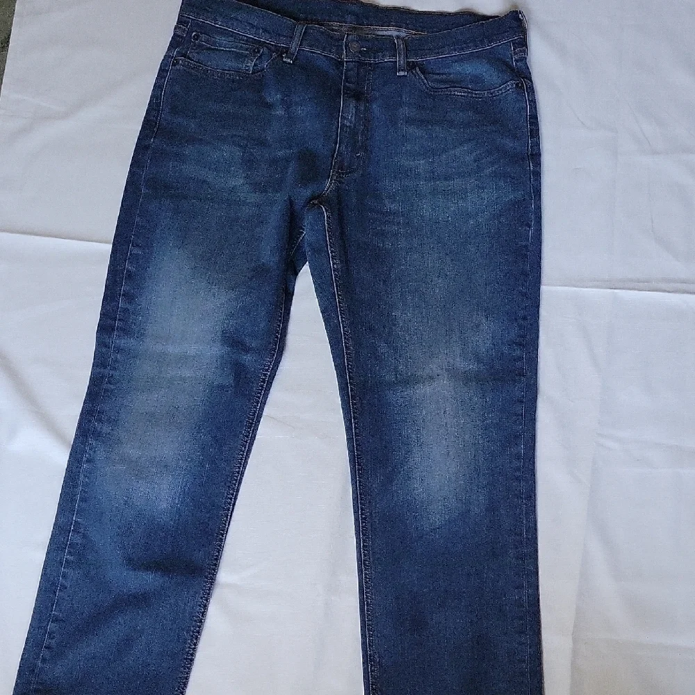 Levi's 541 Blue Straight Jeans Classic Everyday Size 36